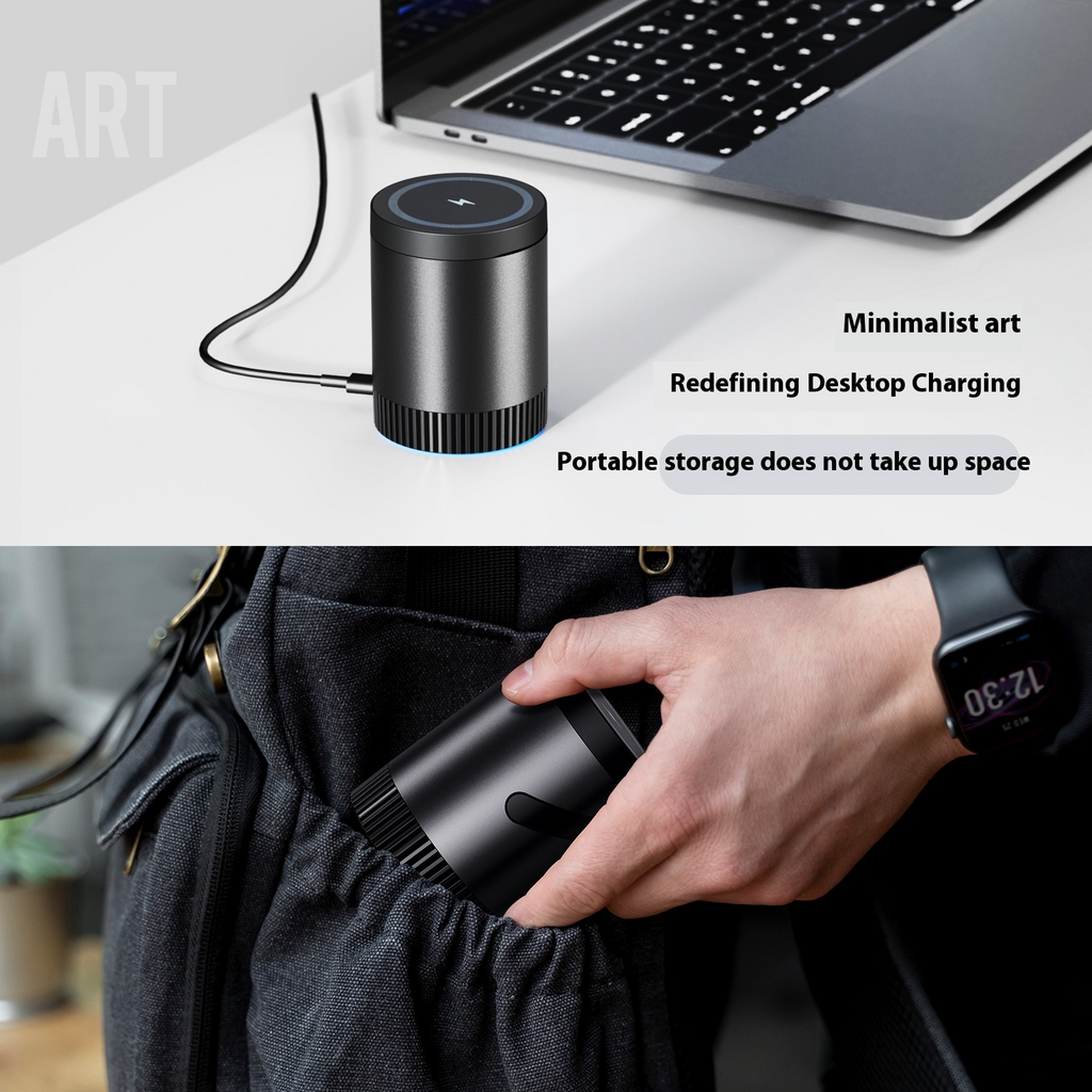3-in-1 Wireless Magnetic Charging Stand