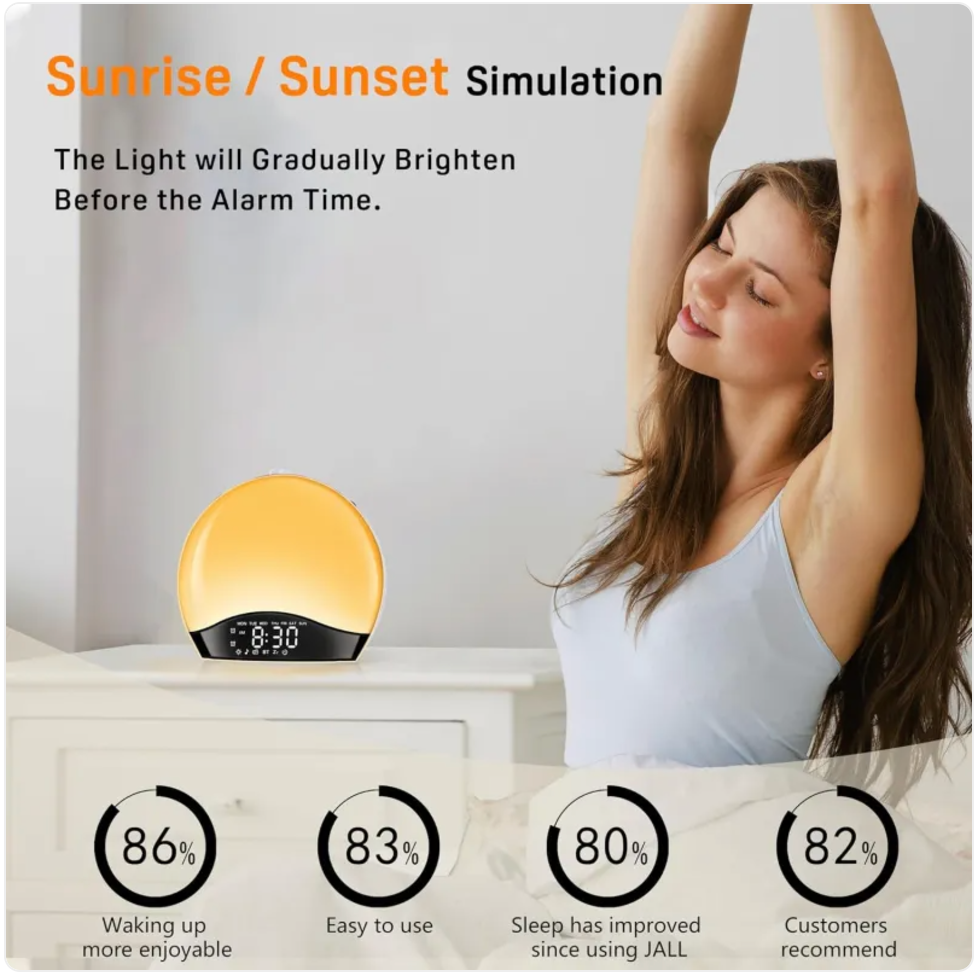 Sunrise Alarm Clock & Wake-Up Light