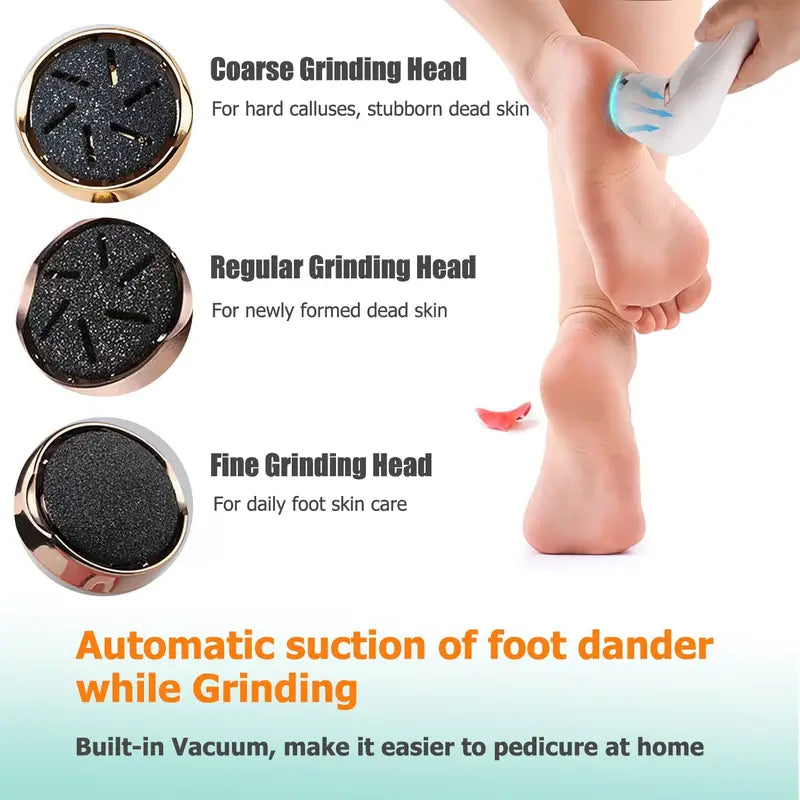 Electric Callus Remover with Vacuum