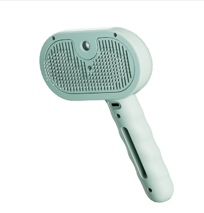 Steam Pet Grooming Brush 2-in-1
