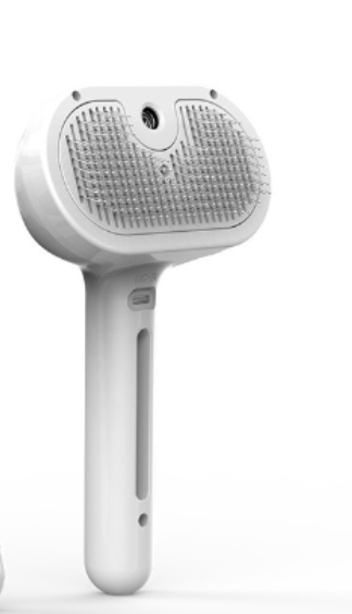Steam Pet Grooming Brush 2-in-1