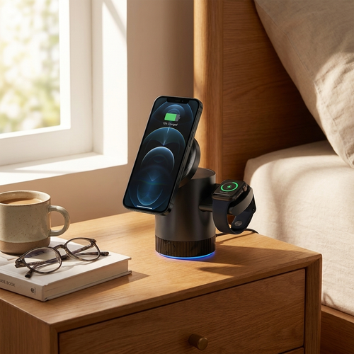 3-in-1 Wireless Charging Stand lifestyle